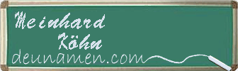 Meinhard Köhn Visitenkarte